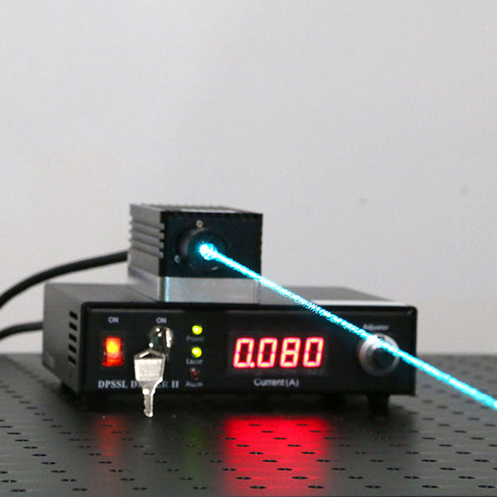 488nm 100mW Blue Laser Beam Semiconductor Laser Diode Laser - Click Image to Close